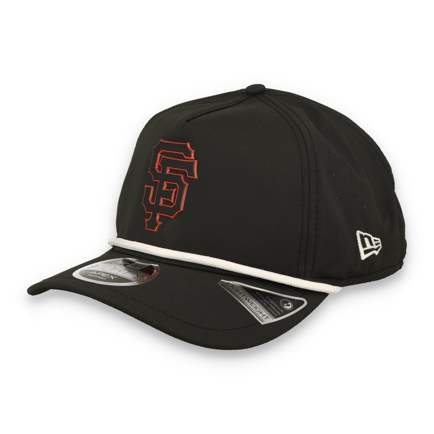New Era San Francisco Giants Rope  9FORTY APEX Trucker Snapback Hat