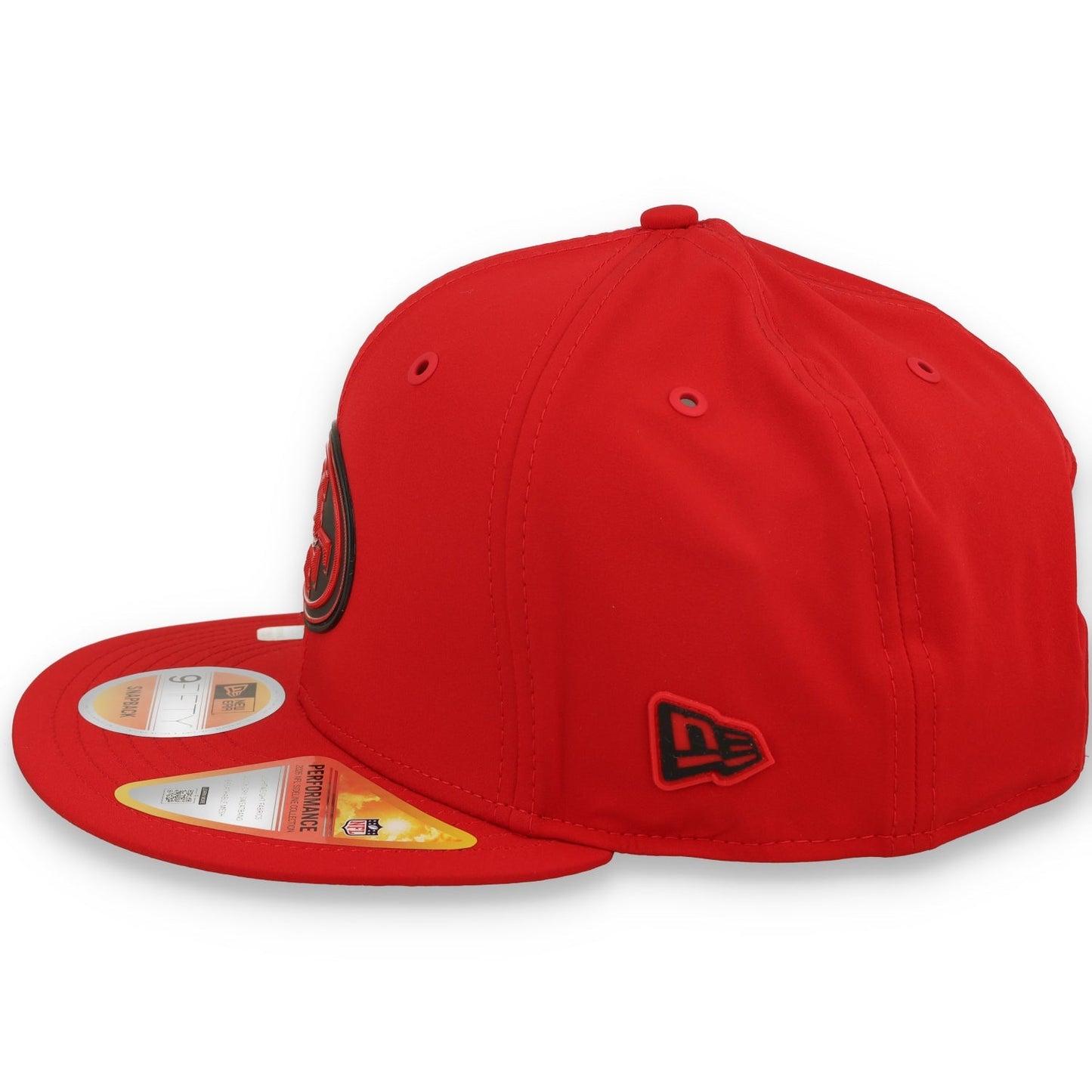 New Era San Francisco 49ers NFL Sideline Performance 9FIFTY Snapback Hat