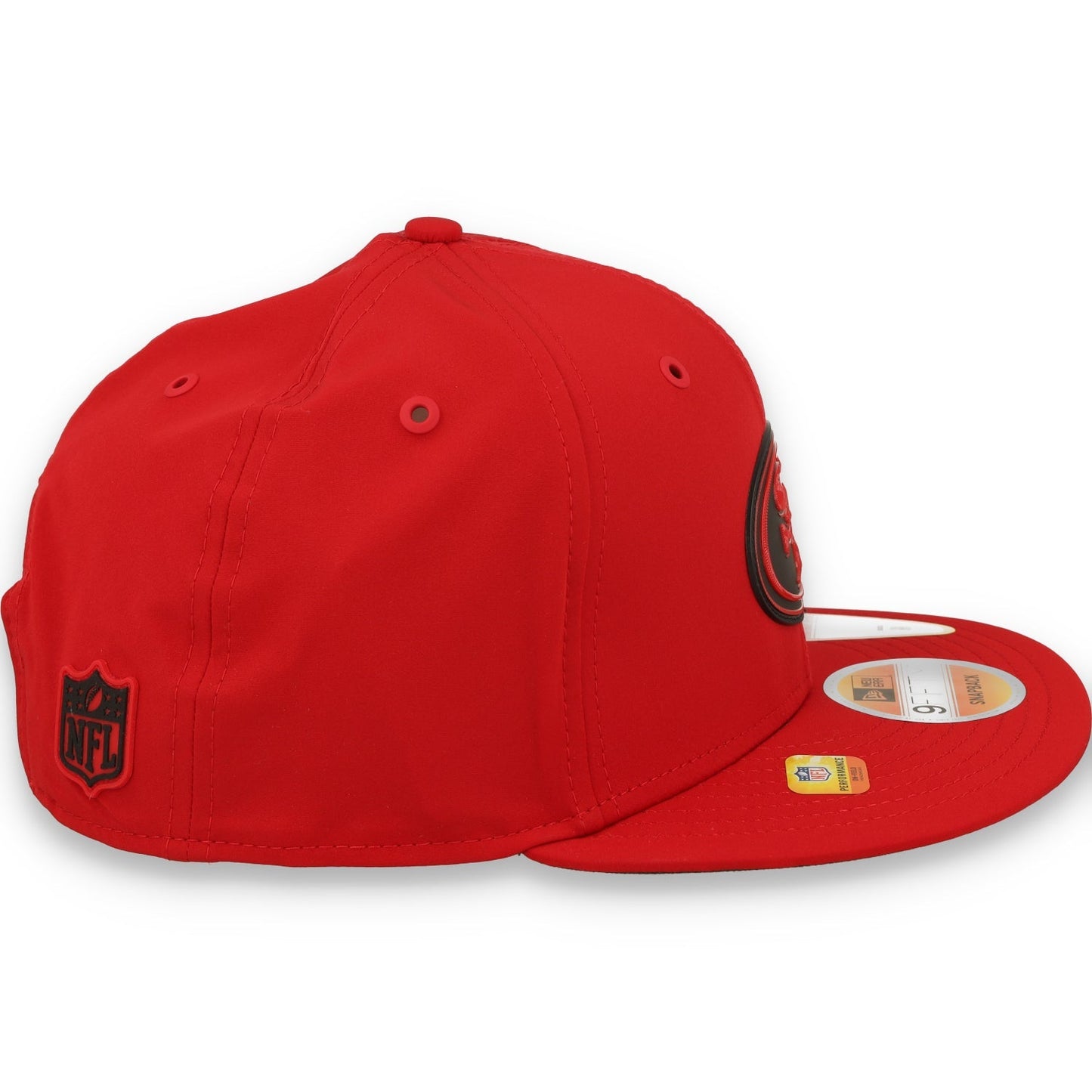 New Era San Francisco 49ers NFL Sideline Performance 9FIFTY Snapback Hat