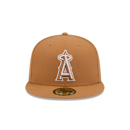 New Era Los Angeles Angels Basic 59FIFTY Fitted Hat - Bronze