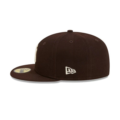 New Era New York Yankees Basic 59FIFTY Fitted Hat - Brown