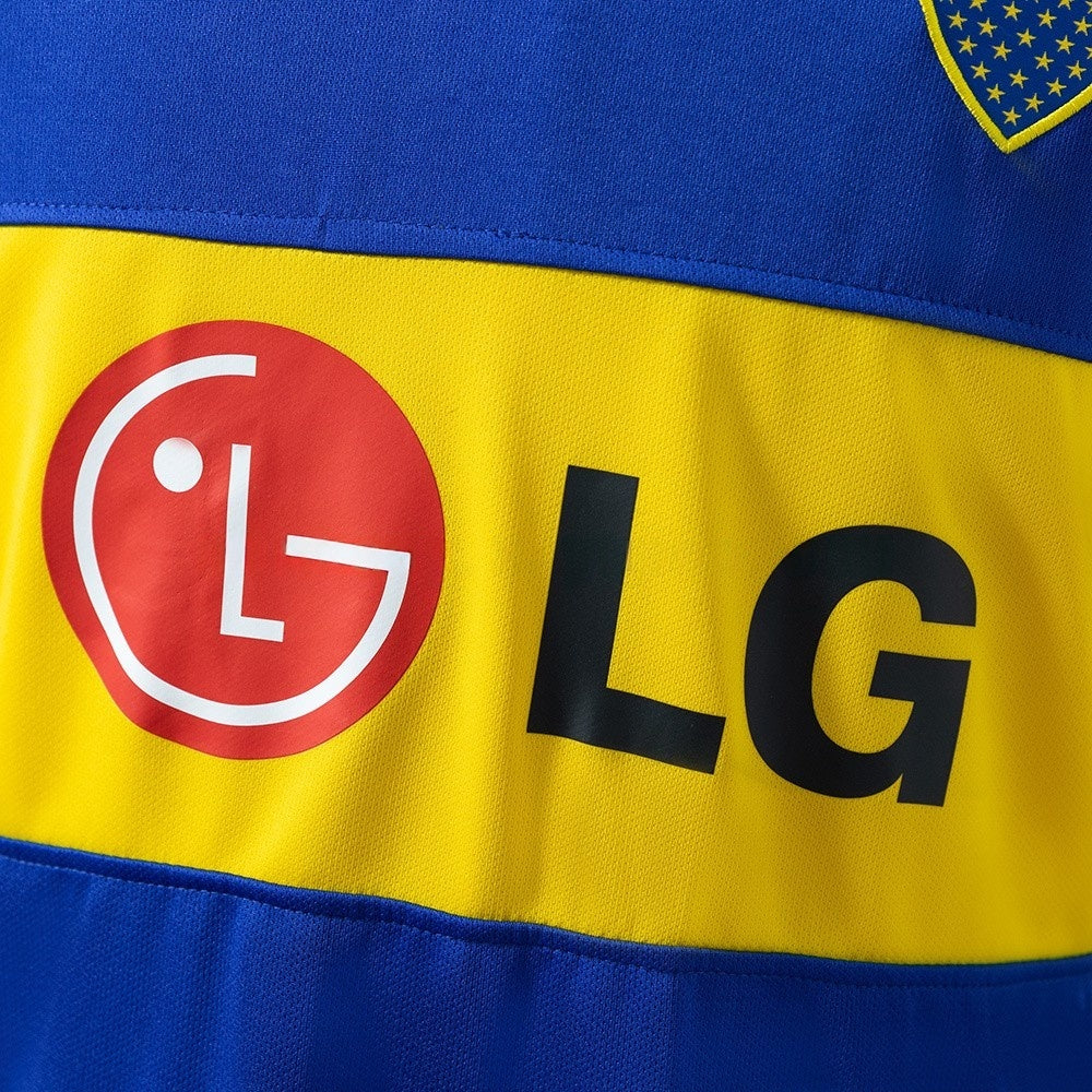 Boca Junios Jersey 2011-12 Home Retro Football Kit