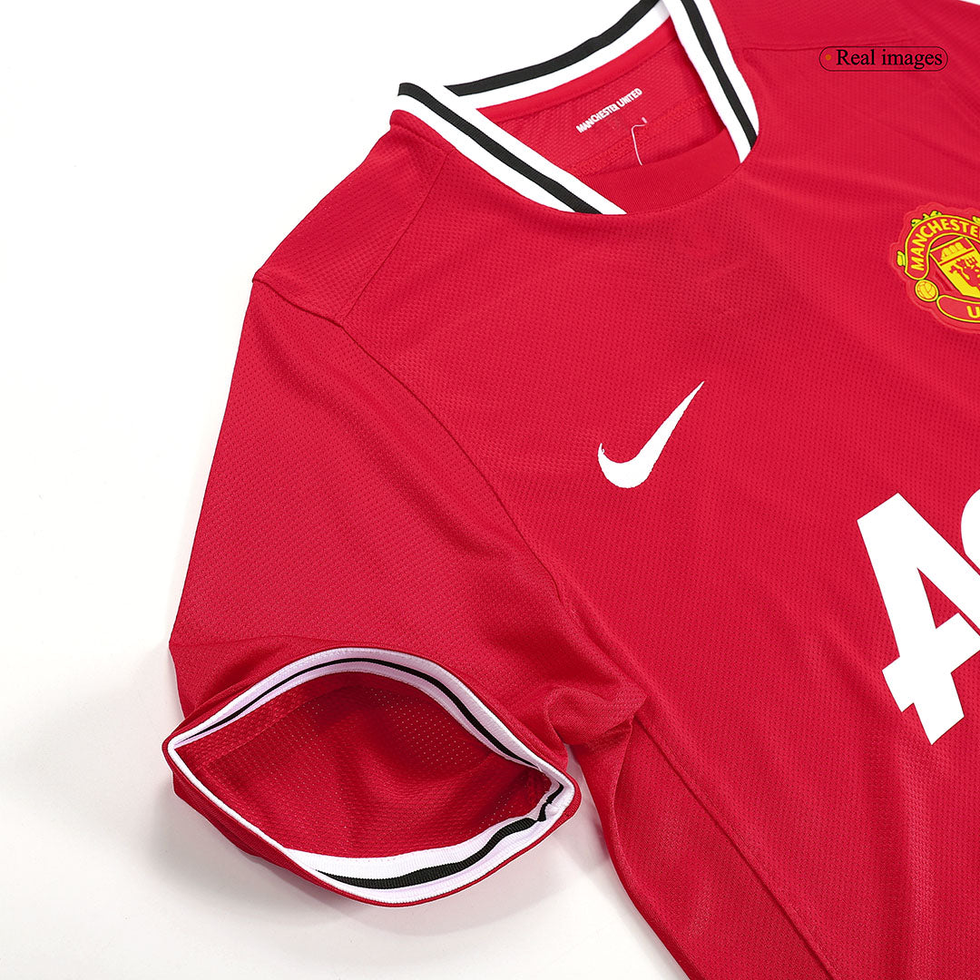 Retro 2011/12 Mens Manchester United Home Jersey