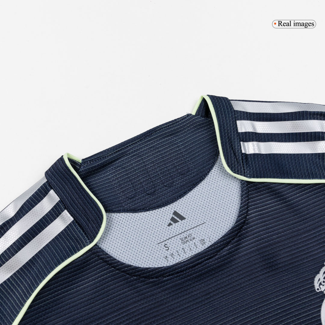 VALVERDE #8 Mens Real Madrid Away Jersey 2025/26 - Player Version (Slim Fit) [PREMIUM]