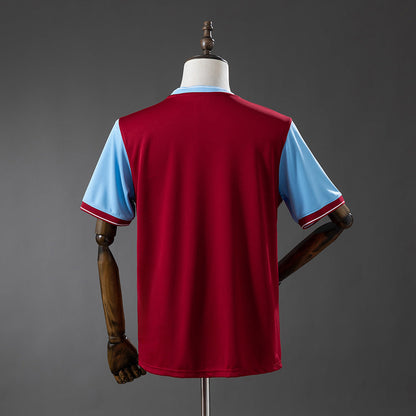 Retro Aston Villa Home Jersey 2009-10 Football Kit Soccer Jersey