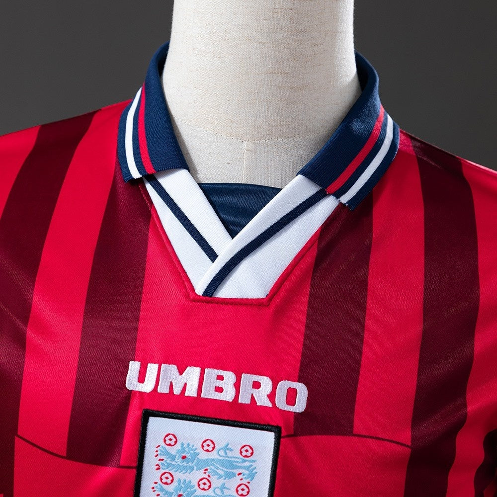 England Jersey 1998 Away Retro Football Kit
