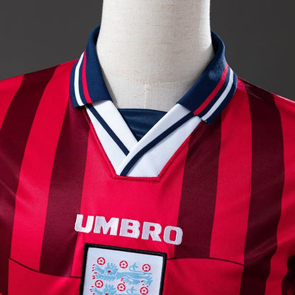 England Jersey 1998 Away Retro Football Kit