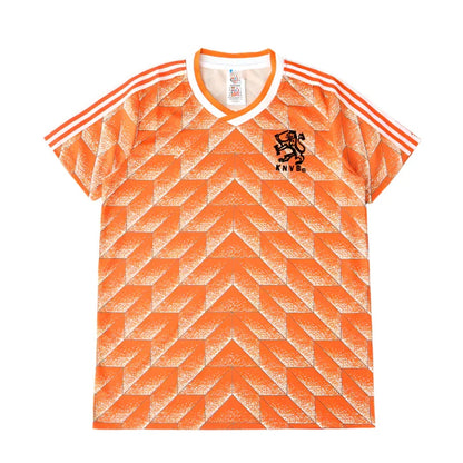 Netherlands National Team Home Retro Fan Version 1988 Season Jersey