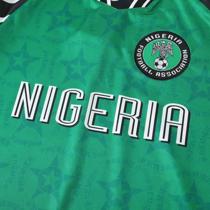 JCF Concept Green Jersey Inspired by Nigeria Culture