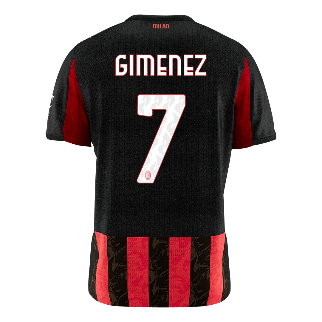 GIMENEZ #7 Mens AC Milan Home Jersey 2025/26 [PREMIUM]