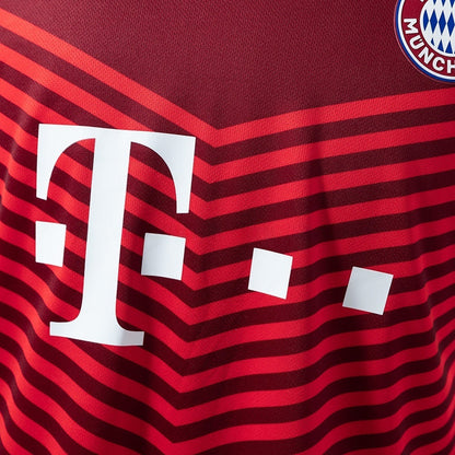 Bayern Munich Home Jersey 2021-22 Retro Football Kit Soccer Shirt
