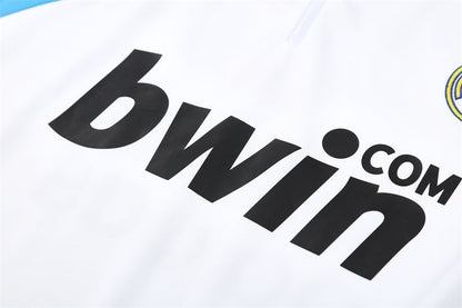 Retro Real Madrid Training Tracksuits 2009-10 Football Kit Soccer Jersey