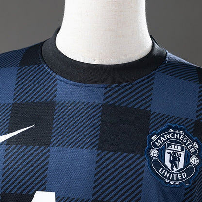 Manchester United Jersey 2013-14 Away Retro Football Kit Long Sleeves