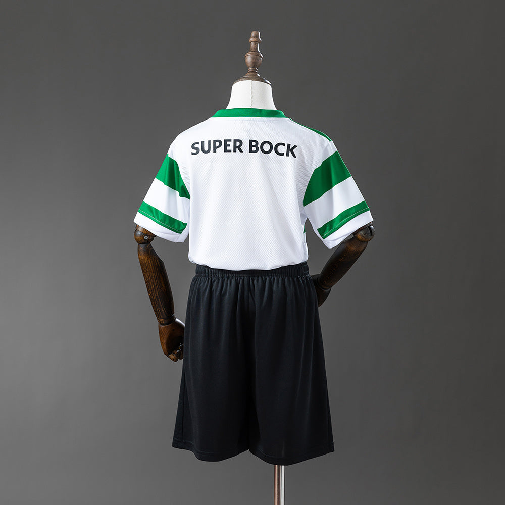 Kids Sporting CP Jersey 25/26 Home Football Kit