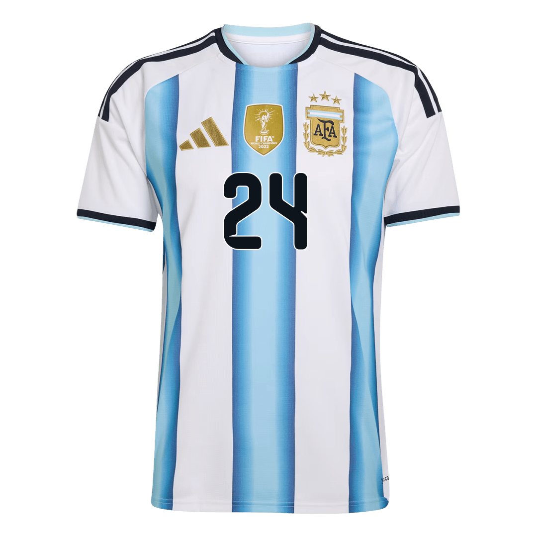 E. FERNÁNDEZ #24 Mens Argentina World Cup Home Jersey 2026 [PREMIUM]