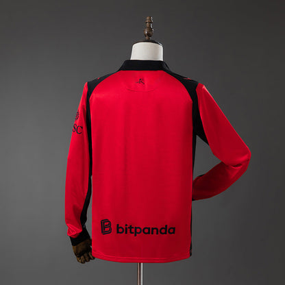AC Milan Fourth Jersey 25/26 Long Sleeves Football Kit Soccer Shirt