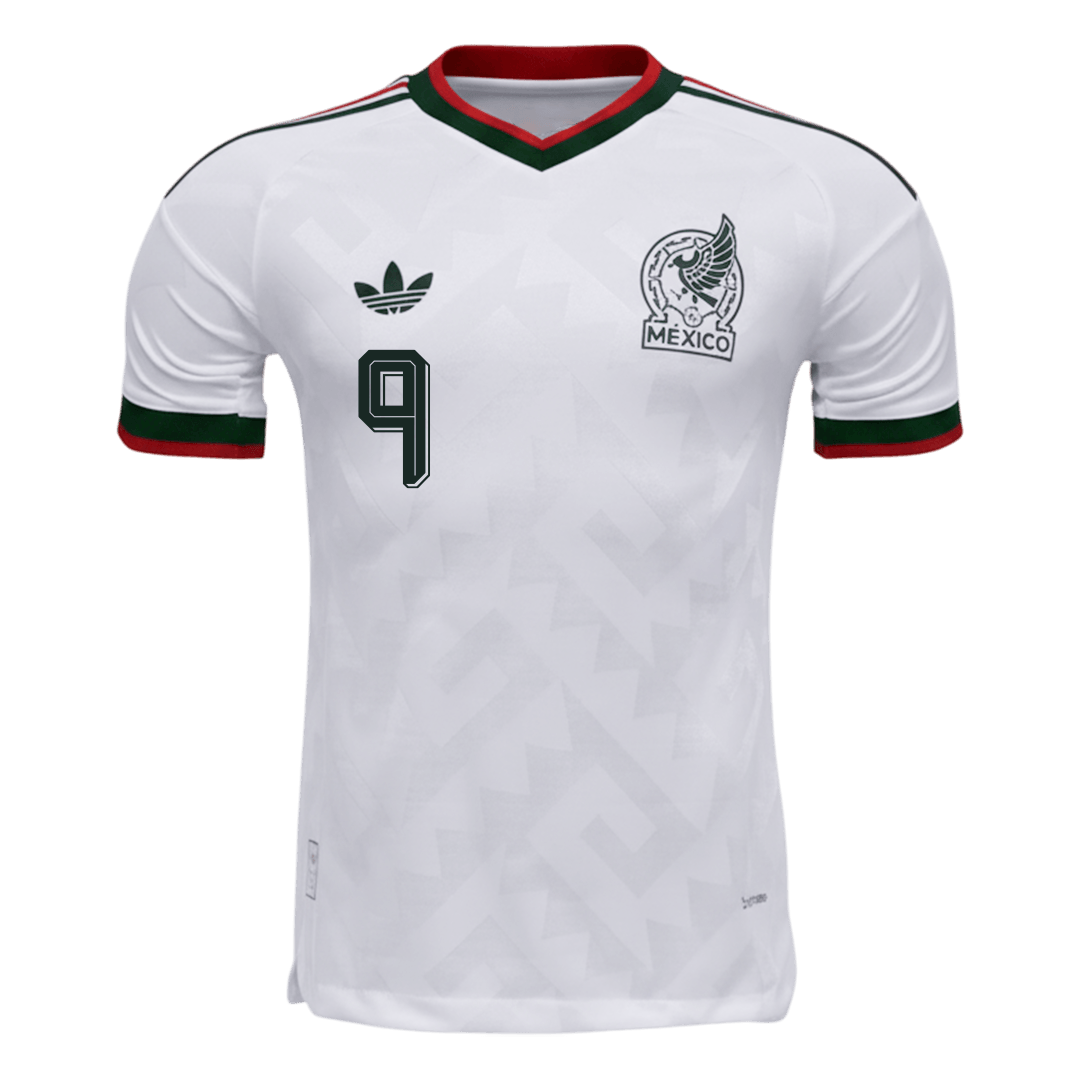 RAÚL #9 Mens Mexico World Cup Away Jersey 2026 - Player Version (Slim Fit)