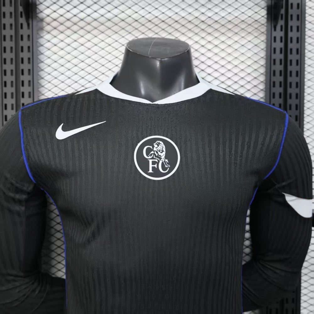 Chelsea Jersey 25/26 Third Football Kit Player Version Long Sleeves