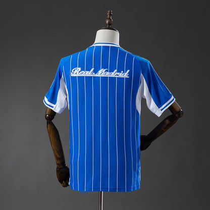 Real Madrid Jersey 25/26 Blue Baseball Kit