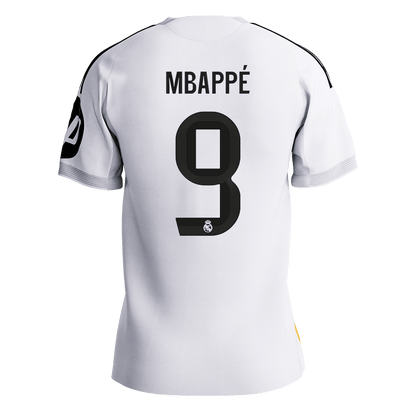 MBAPPÉ #9 Mens Real Madrid Home Jersey 2025/26 - Player Version (Slim Fit) [PREMIUM]
