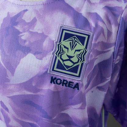 Kids South Korea Away Jersey 2026 World Cup Football Kit Soccer Shirt