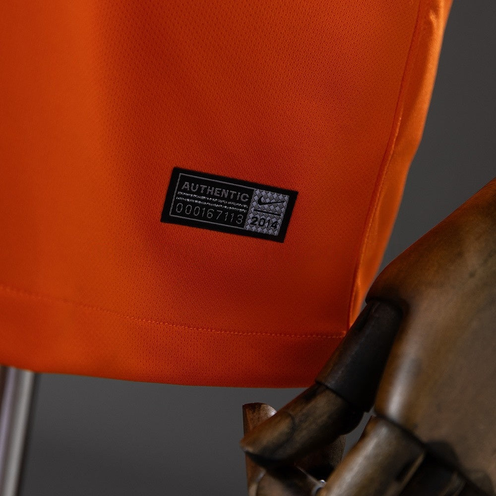Netherlands Jersey 2014 Home Retro Football Kit