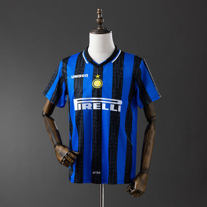 Inter Milan Jersey 1997/98 Home Retro Football Kit
