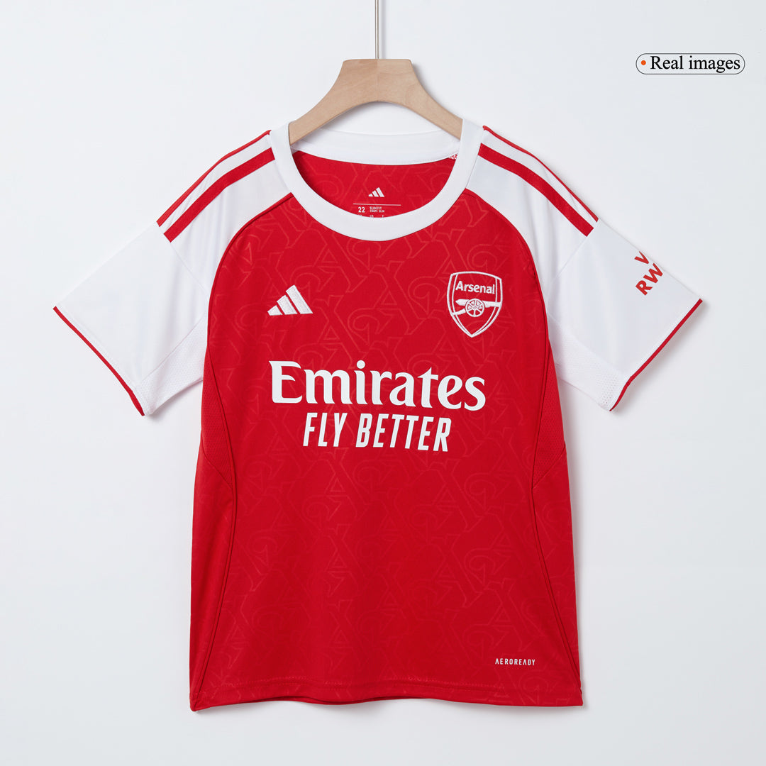 Kids Arsenal Home Kit 2025/26