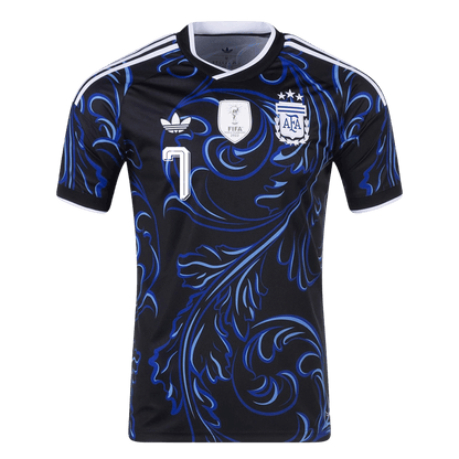 DE PAUL #7 Mens Argentina World Cup Away Jersey 2026