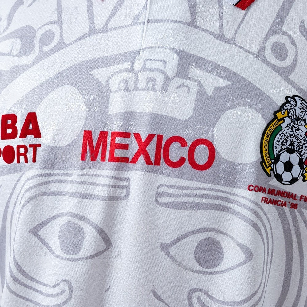 Mexico Jersey 1998 Away Retro Kit