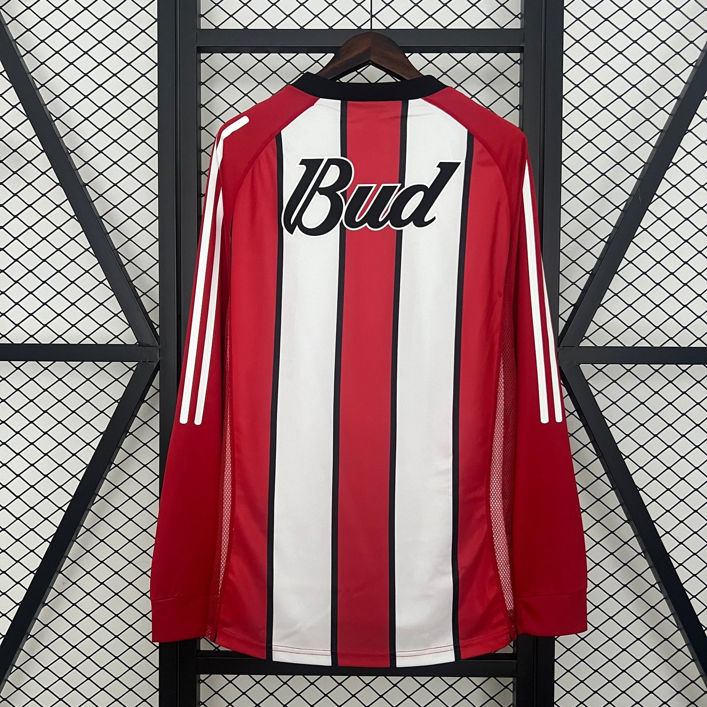 Retro River Plate Jersey 2003-04 Away Long Sleeves Football Kit Soccer Jersey