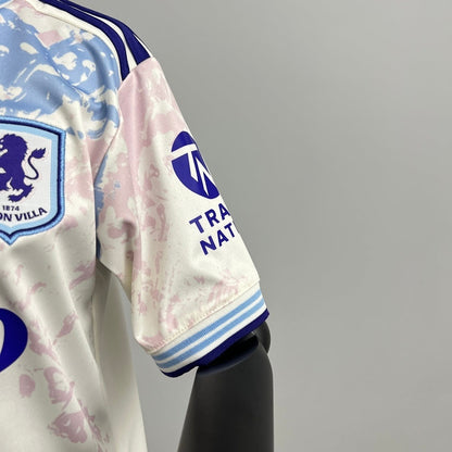 Kids Aston Villa Jersey 25/26 Third Football Kit Soccer Jersey