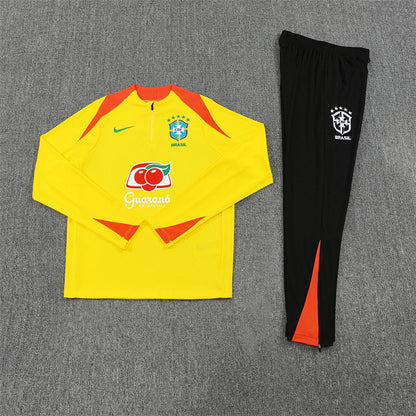Player Version Brazil Training Tracksuits 25/26 Football Kit Soccer Jersey