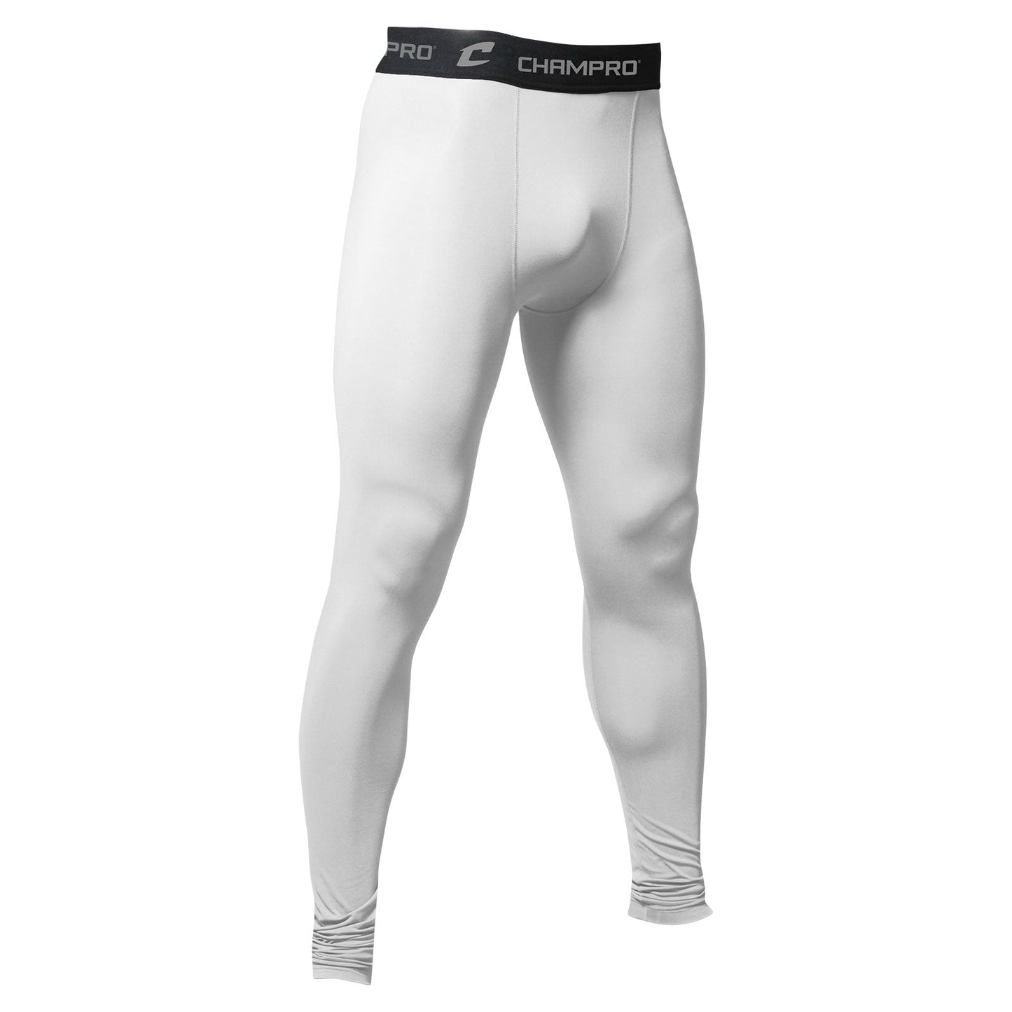 youth Champro Compression Cold Weather Tight Pants-White