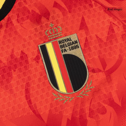 LUKAKU #9 Mens Belgium World Cup Home Jersey 2026 - Player Version (Slim Fit)