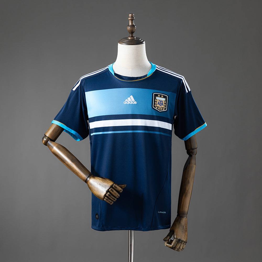 Argentina Away Jersey 2011 Retro Football Kit Soccer Shirt