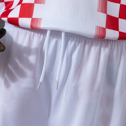 Kids Croatia Home Jersey 2026 World Cup Football Kit Soccer Shirt