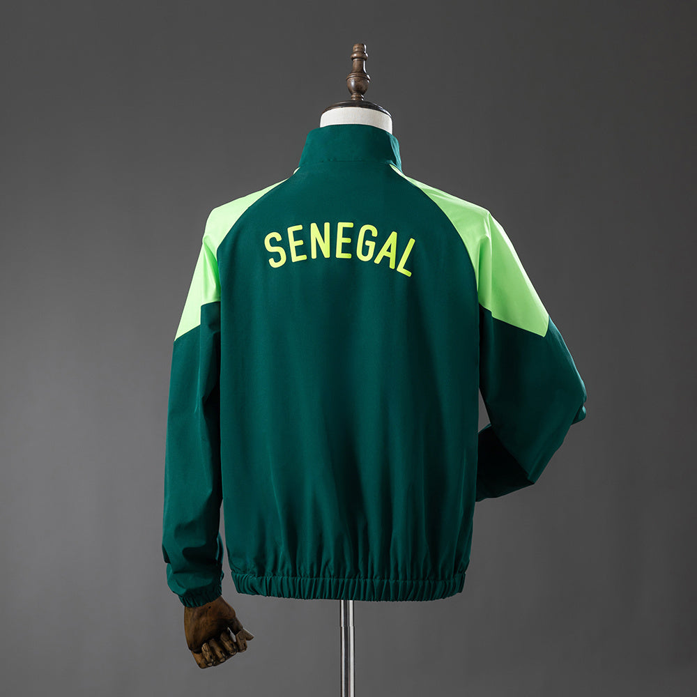 Senegal Windbreaker 2026 Football Soccer Jacket