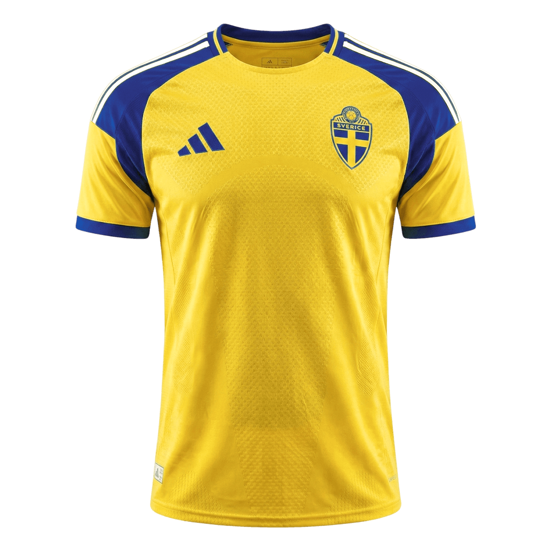 Mens Sweden World Cup Home Jersey 2026 - Player Version (Slim Fit)