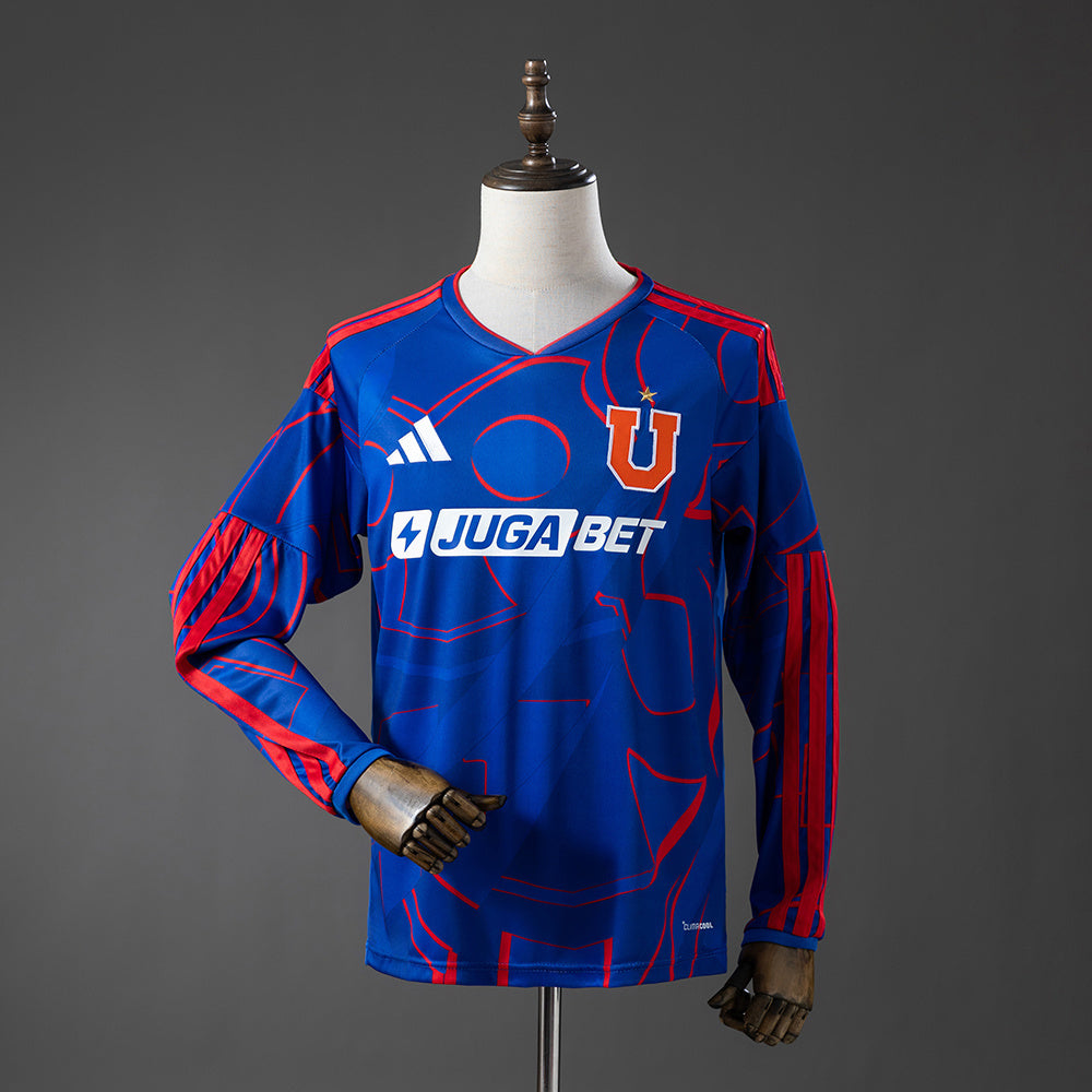 University of Chile Home Jersey 2026-27 Long Sleeves Football Kit Soccer Shirt