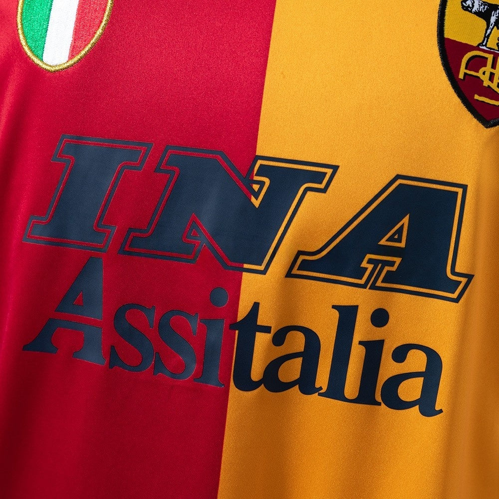 Rome Jersey 2001-02 Home Retro Football Kit