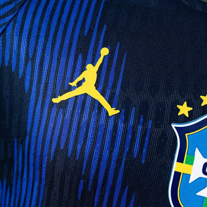 Player Version Brazil Away Jersey 2026 World Cup Long Sleeves Football Kit Soccer Shirt