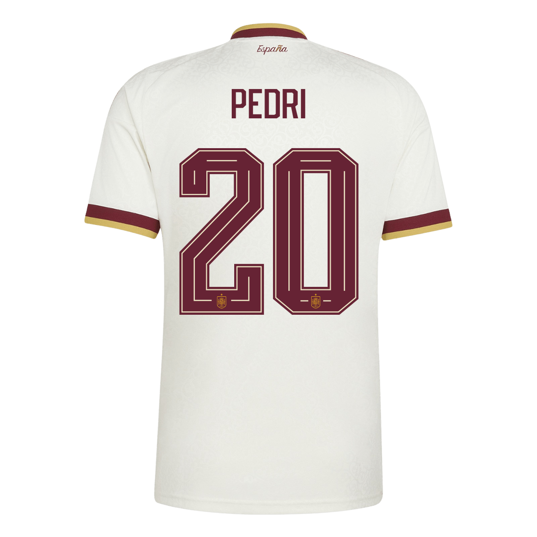 PEDRI #20 Mens Spain World Cup Away Jersey 2026