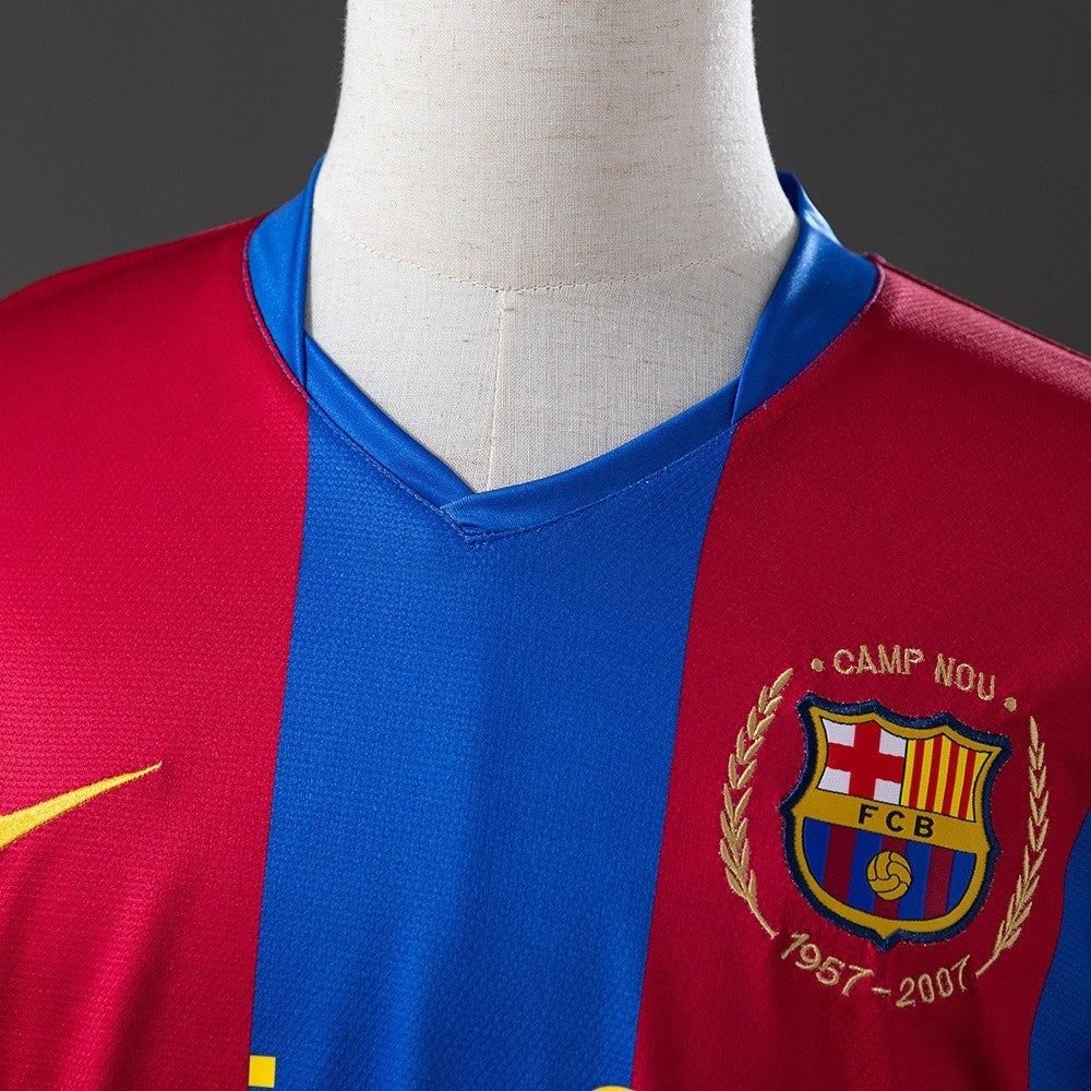 Barcelona Jersey 2007/08 Home Retro Football Kit