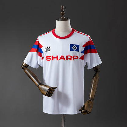 Hamburger Jersey 1990-91 Home Retro Football Kit