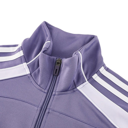 Manchester United 2025/26 Purple Training Tracksuit Kit (Top+Pants)