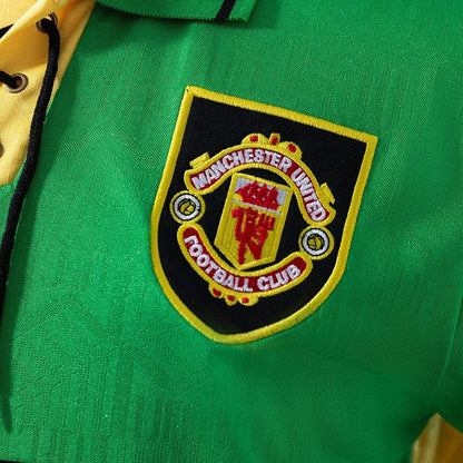 Manchester United Jersey 1992-94 Third Retro Football Kit Long Sleeves
