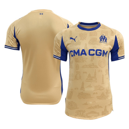 Mens Marseille Fourth Jersey 2025/26 - Player Version (Slim Fit)