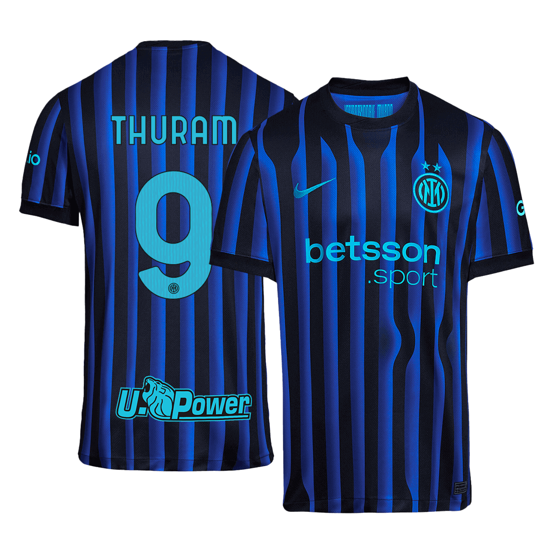 THURAM #9 Mens Inter Milan Home Jersey 2025/26