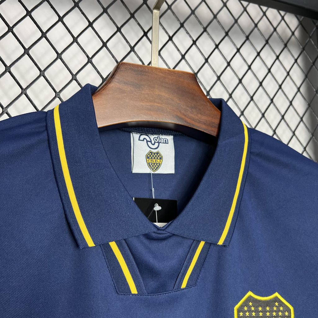 Retro Boca Juniors Jersey 1994 Home Football Kit Soccer Jersey